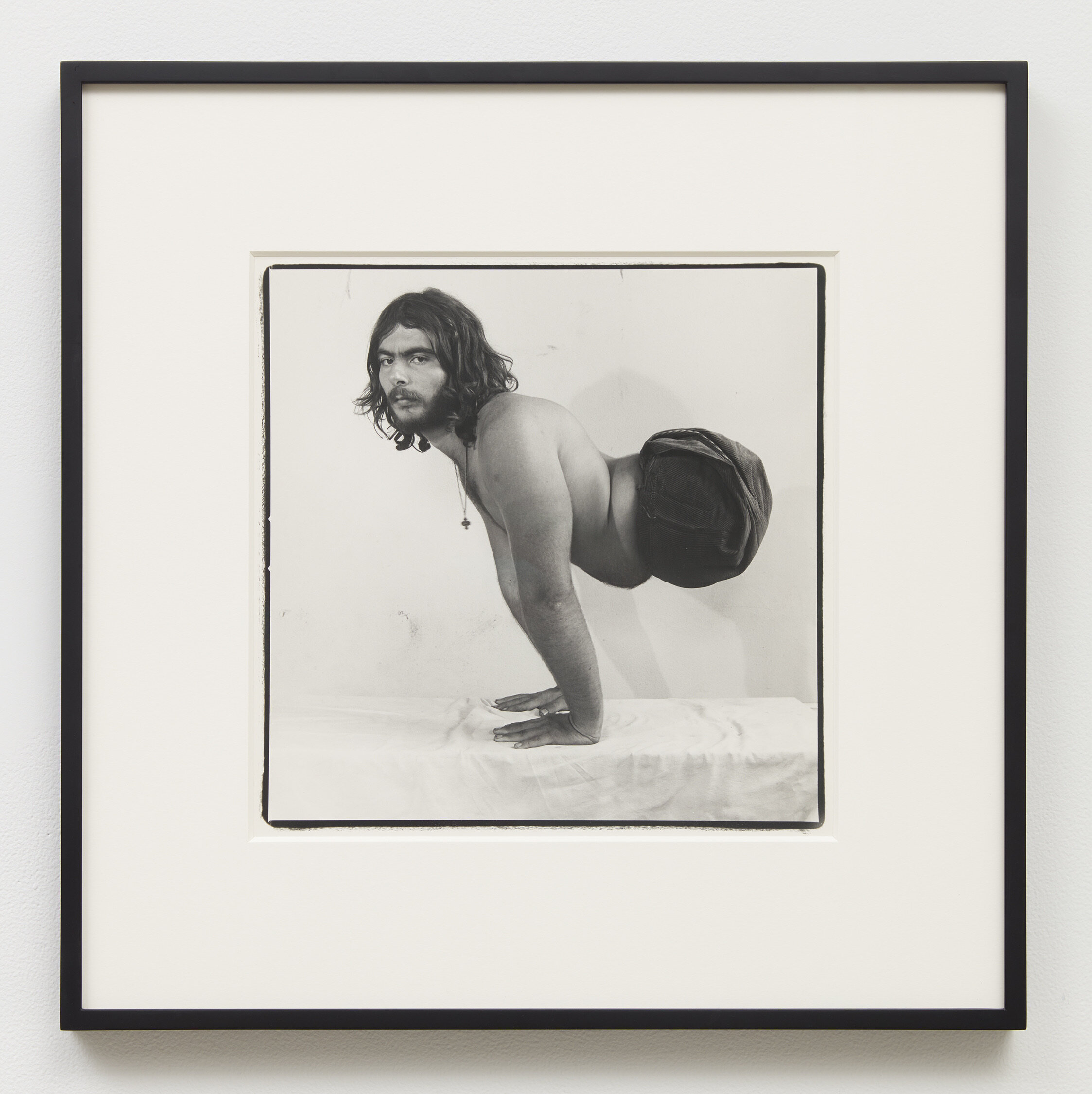 George Dureau, <i>B.J. Robinson</i>, 1979. Vintage gelatin silver print, 24 1/4 x 24 1/4 in (61.6 x 61.6 cm)